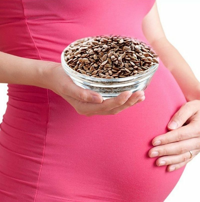 Flaxseed hälsosam effekt Graviditet