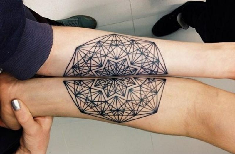 Rakan tattoo Tattoos Mandala di atas lengan bawah
