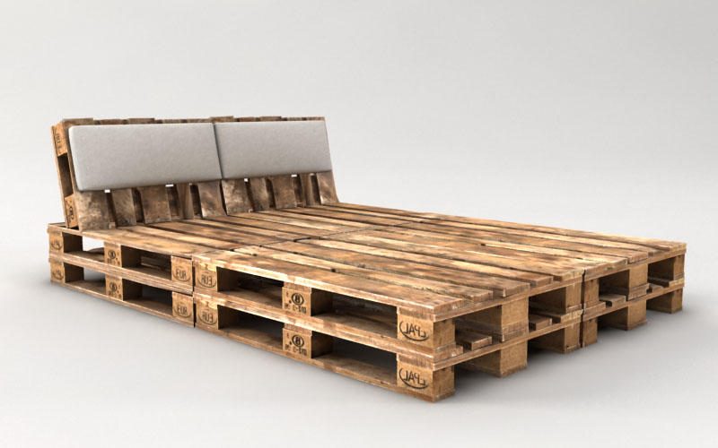 construiți un pat pentru paleți cu capul propriu