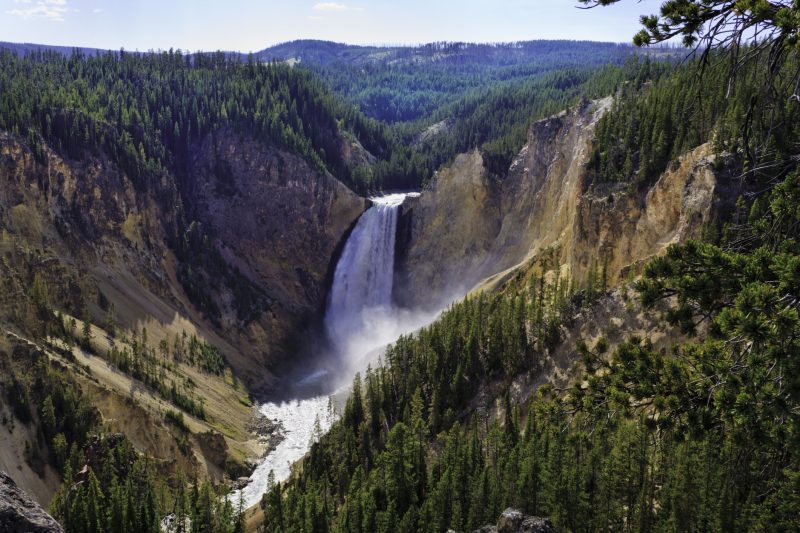 tempat terindah di dunia Taman Nasional Yellowstone Firehole River