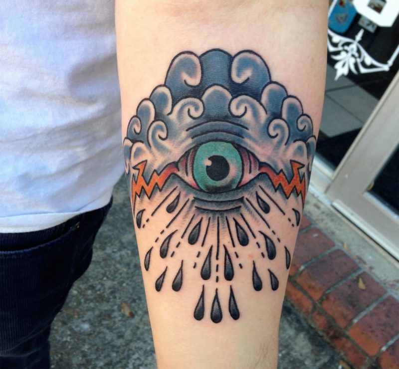 creatieve ogen tattoo-ideeën