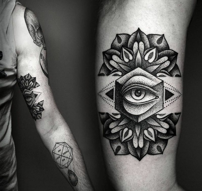 vse videnje tattoo za oči