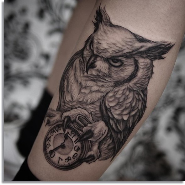 owl rău rece tatuaj idei bărbați bărbați tatuaje