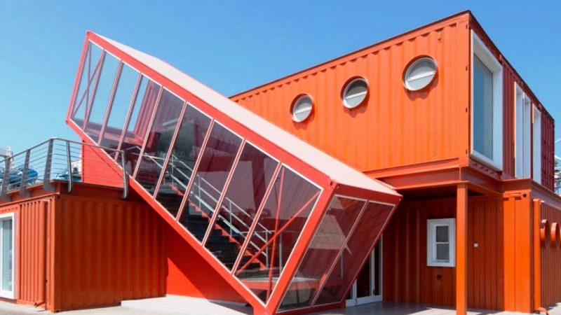 Container House Buy Red
