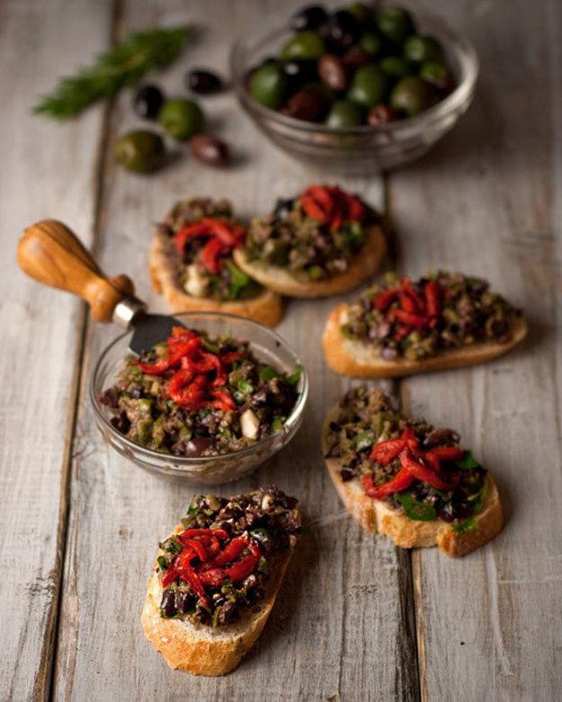 olivy zdravé pochúťky olivy vegan tapenáda recept