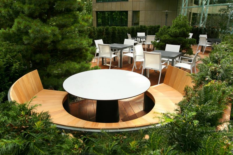 Moderna design trädgårdsmöbler