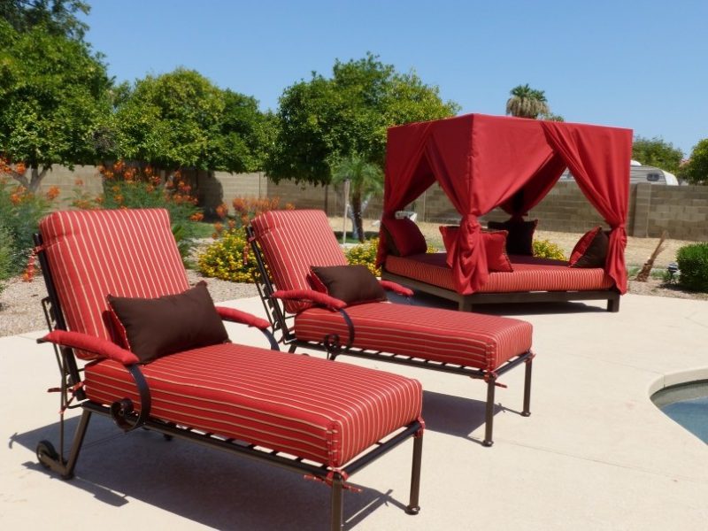 디자인 정원용 가구 : 일광욕 의자