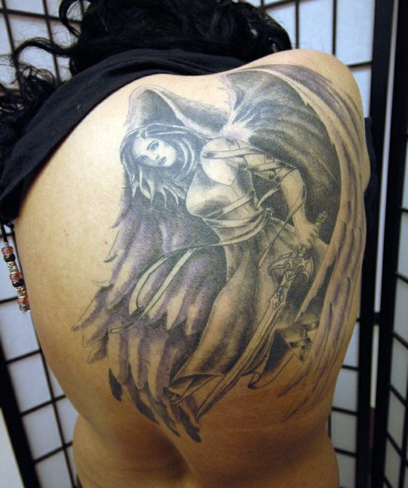 Angel Tattoo Guardian Angel Tattoo
