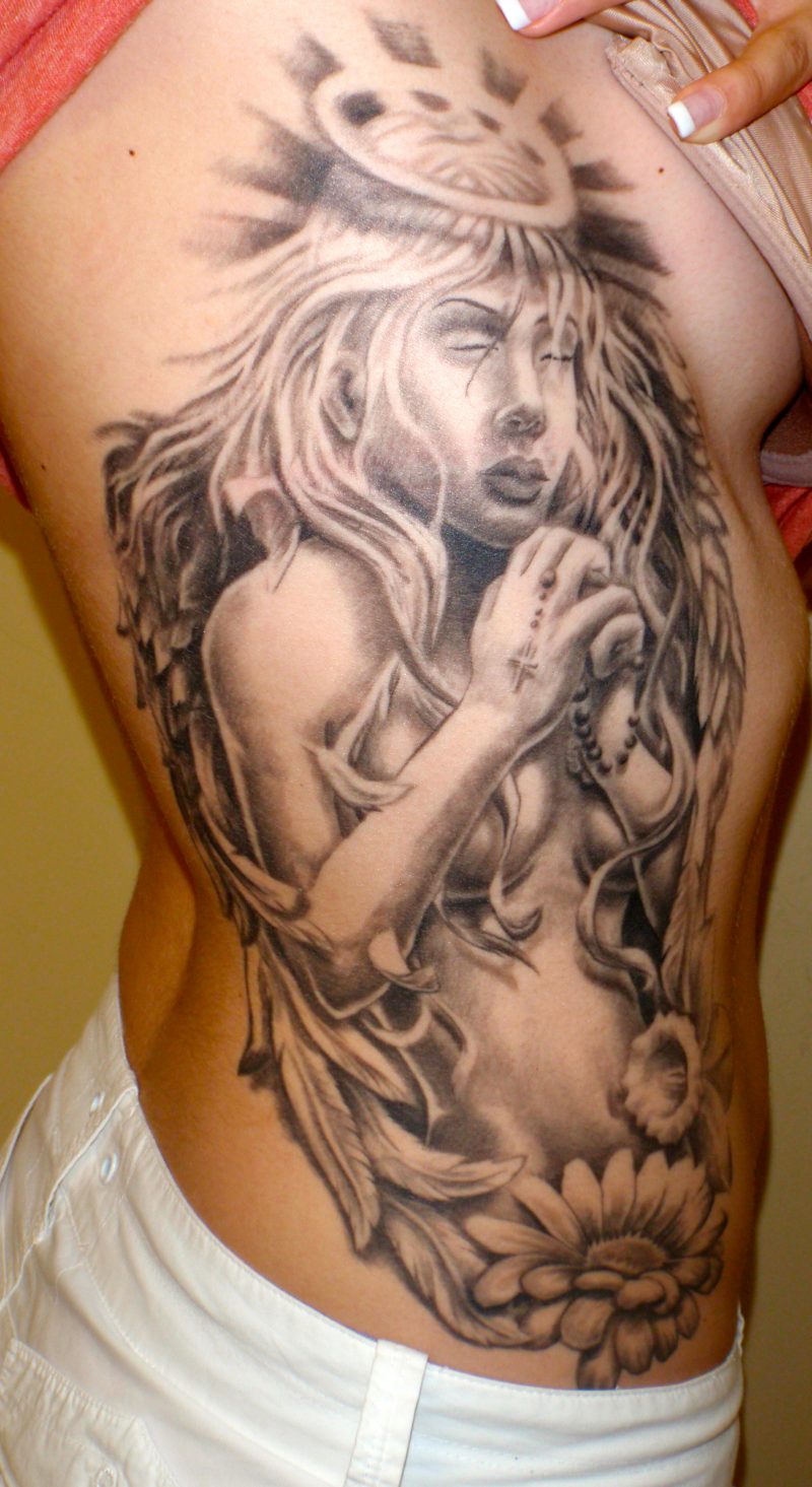 Angel tetovanie nápady