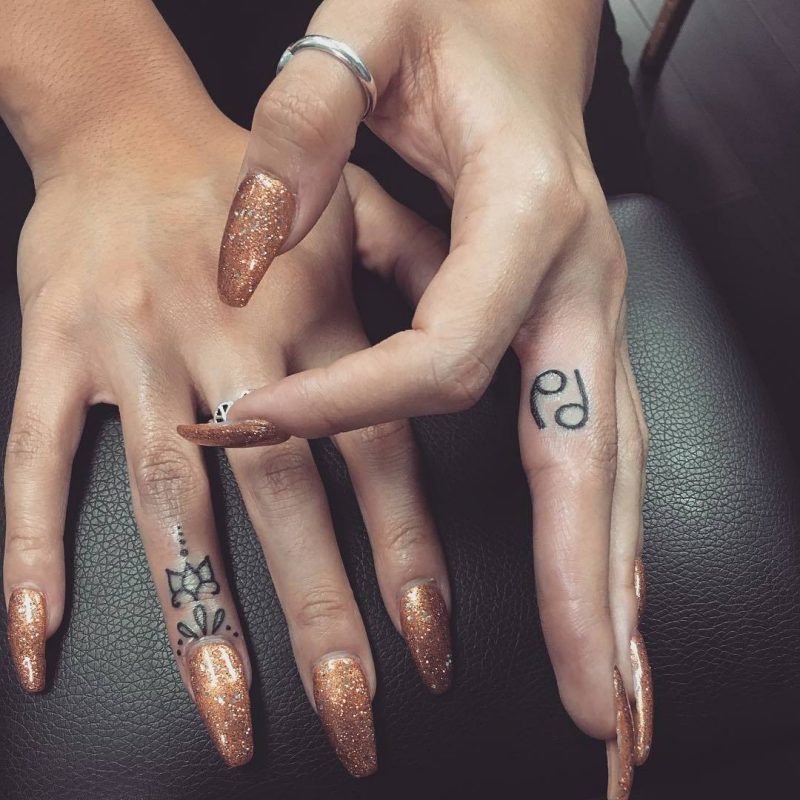 Pomysły na tatuaż palców