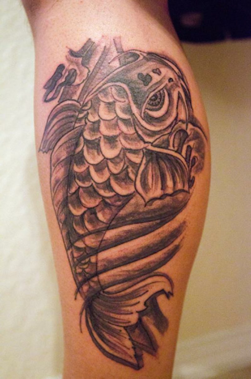 ribji tattoo Koi Fish Tattoo