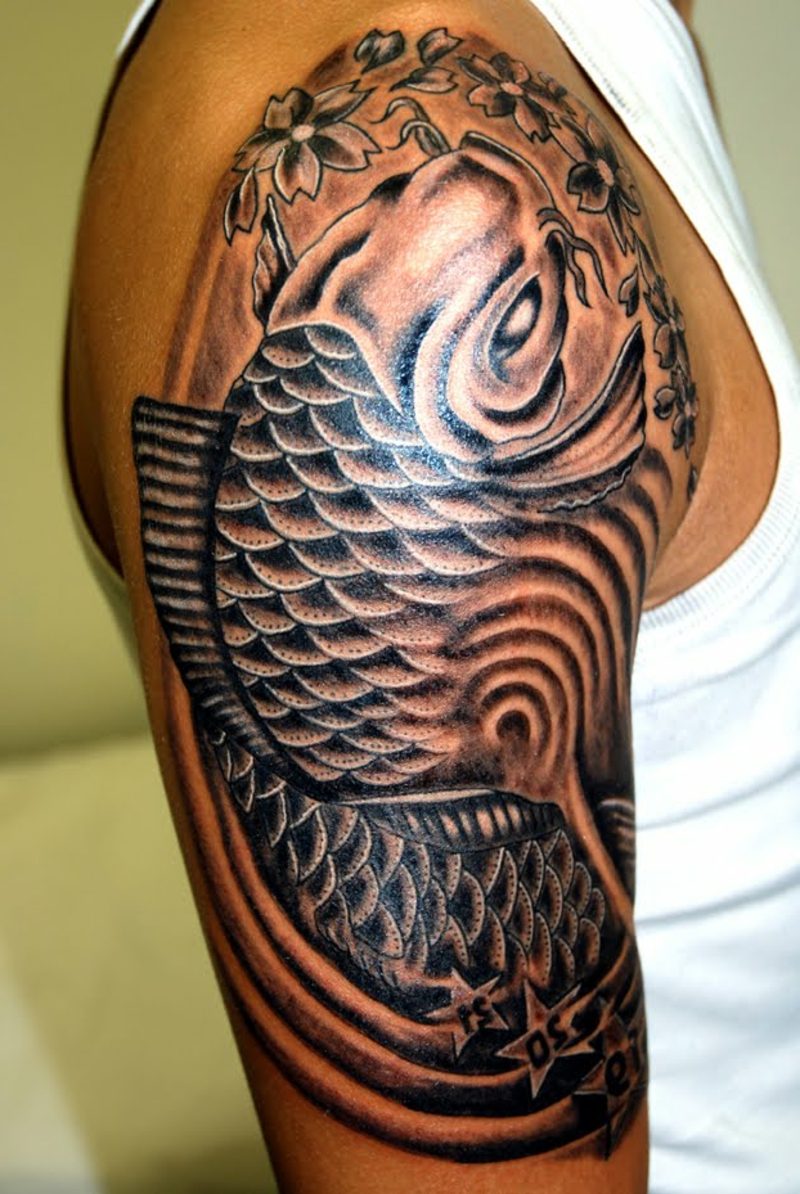 Ikan tato ikan koi