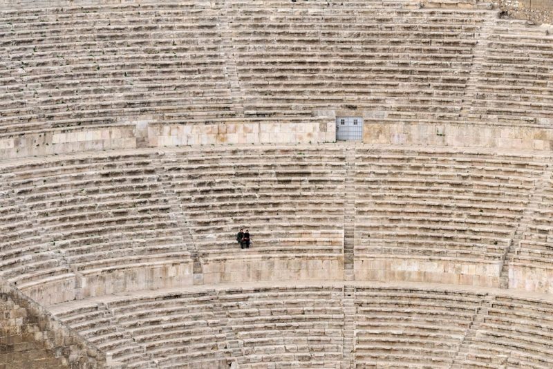 Rímske divadlo v ammáne; Pohľad z citadely
