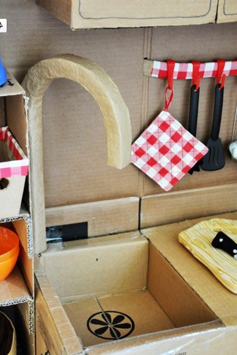 子供用のキッチンは自分自身を構築する：ウォッシュプレート