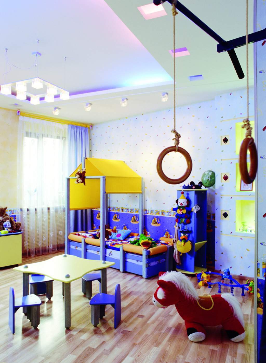 Nursery design för liten pojke