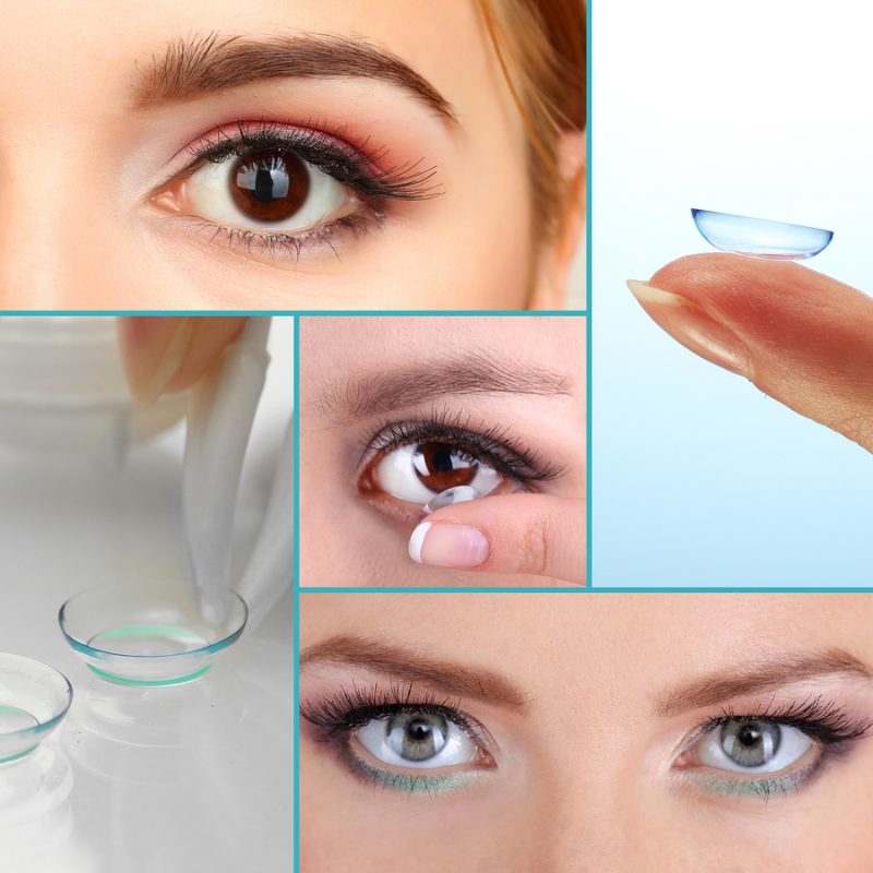 Typy kontaktných šošoviek - farebné šošovky