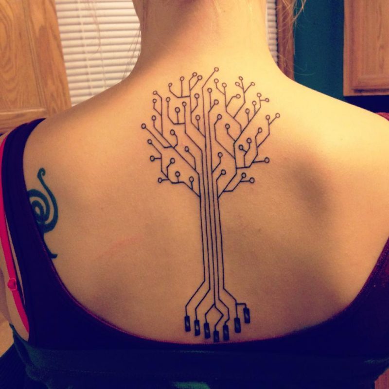 Tree of Life Tattoo Design per donna