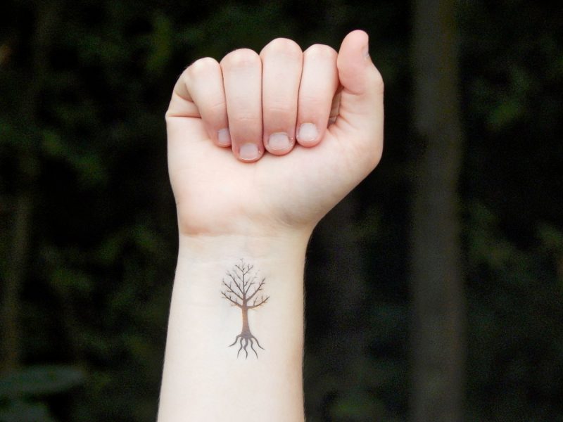 Tatuaggio Albero della vita piccolo