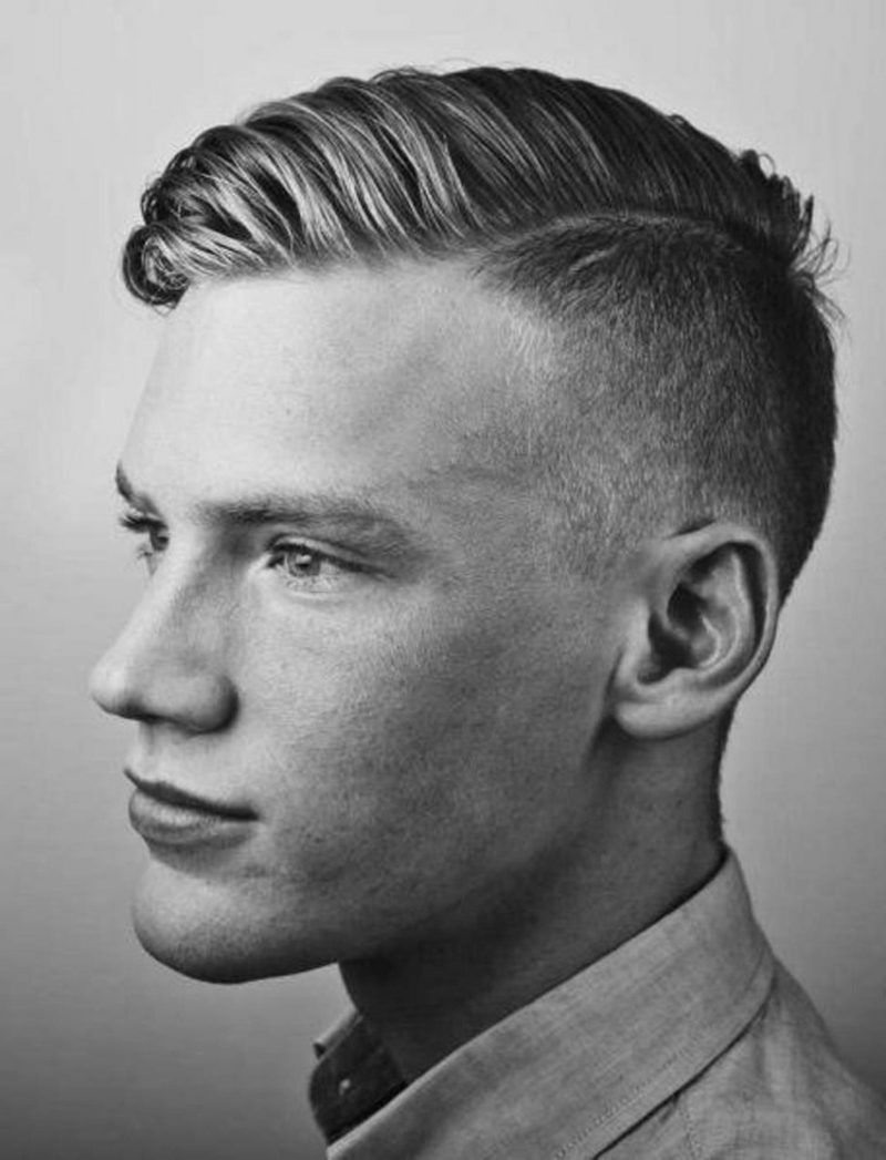 Memudar potongan rambut pendek trendi gaya rambut pria 2014