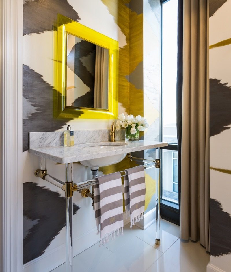 moderne idei de baie oglinda cortina frumos idei de baie