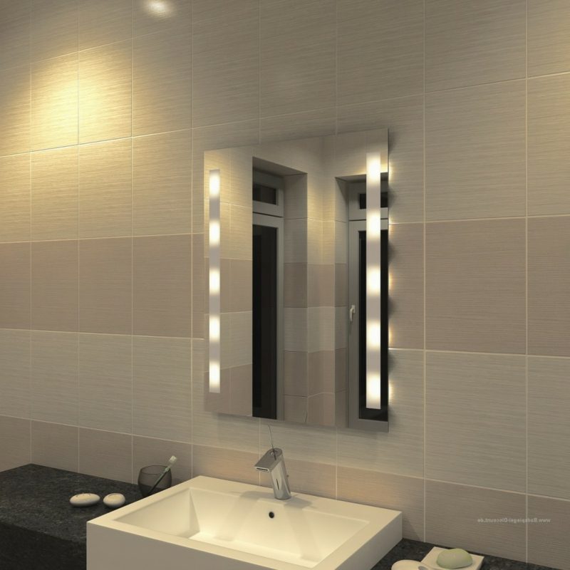 Kúpelné zrkadlo s integrovaným osvetlením