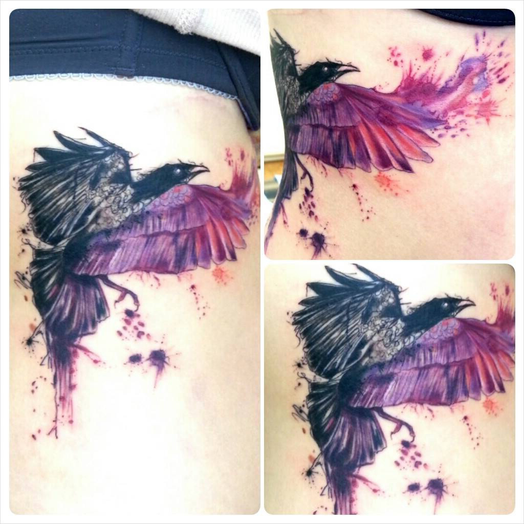 Raven Tattoo - en av Ravens Odins