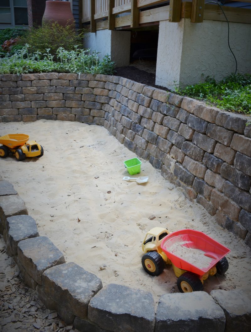 Sandbox construieste pietre de bricolaj