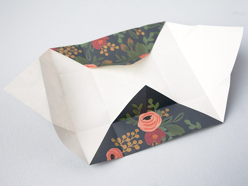 折紙折り畳み箱