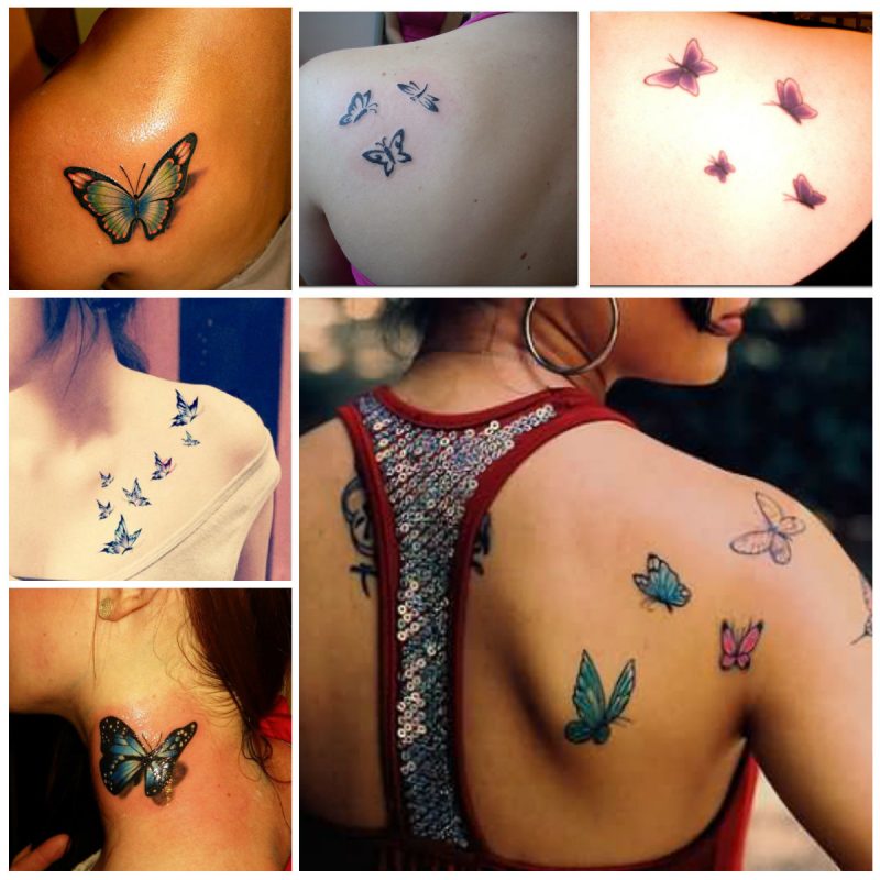 나비 문신을 상징합니다 : 나비 의미는 다목적입니다