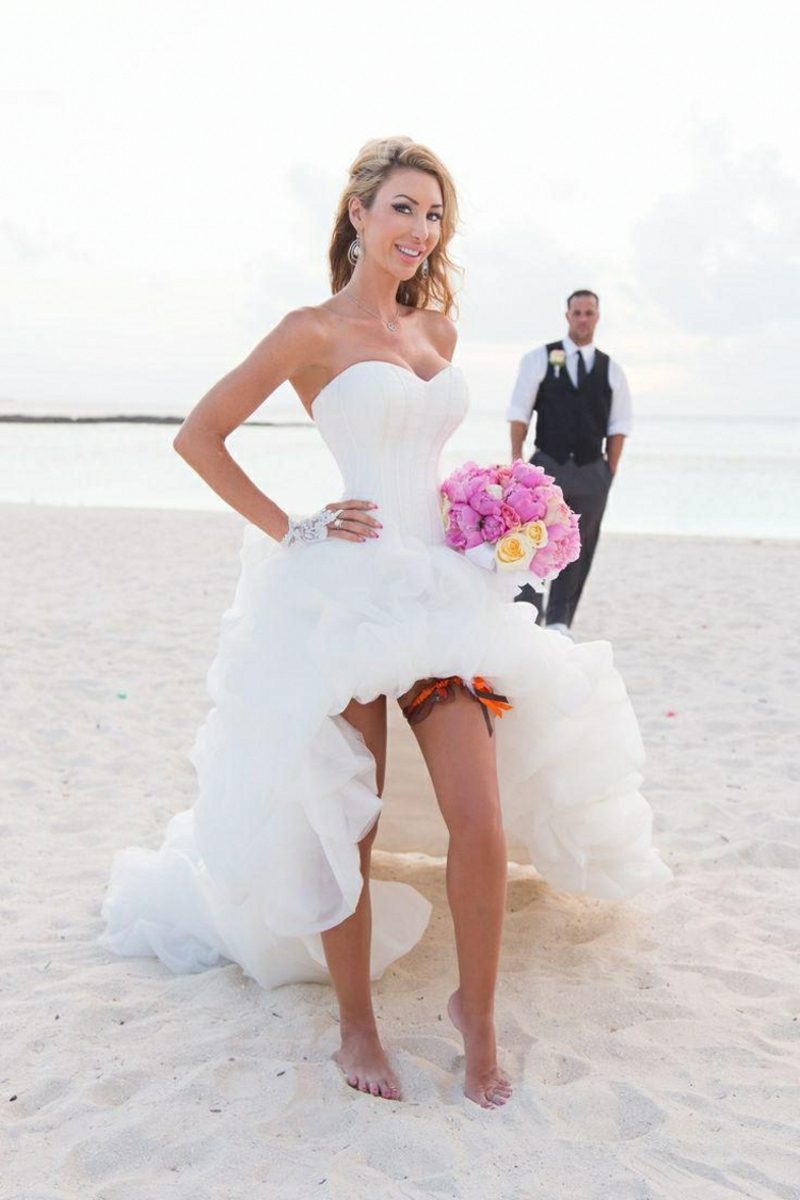 Sexy svadobné šaty Beach svadobné šaty