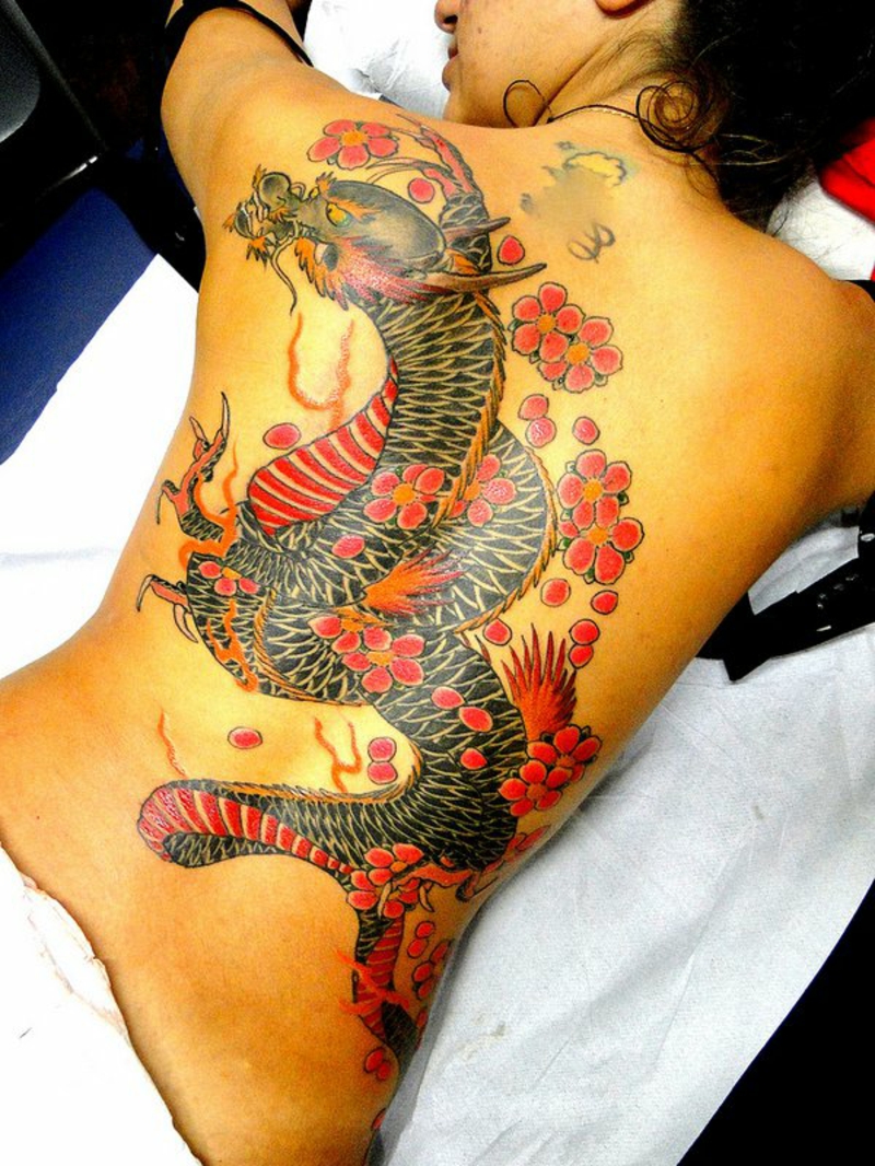 Tattoo Dragon Dragon Tattoo oleh Massashi Ultra Tattoo
