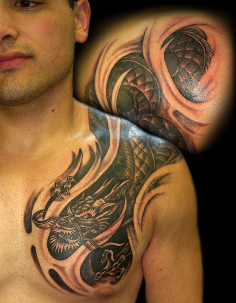 dövme ejderha-6-Dragon_Tattoo_by-Ainslie Heilich