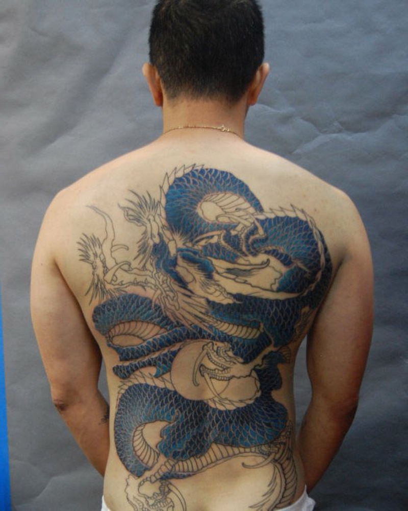 tattoo-naga Dragon Tattoo oleh-Eddie-Tana