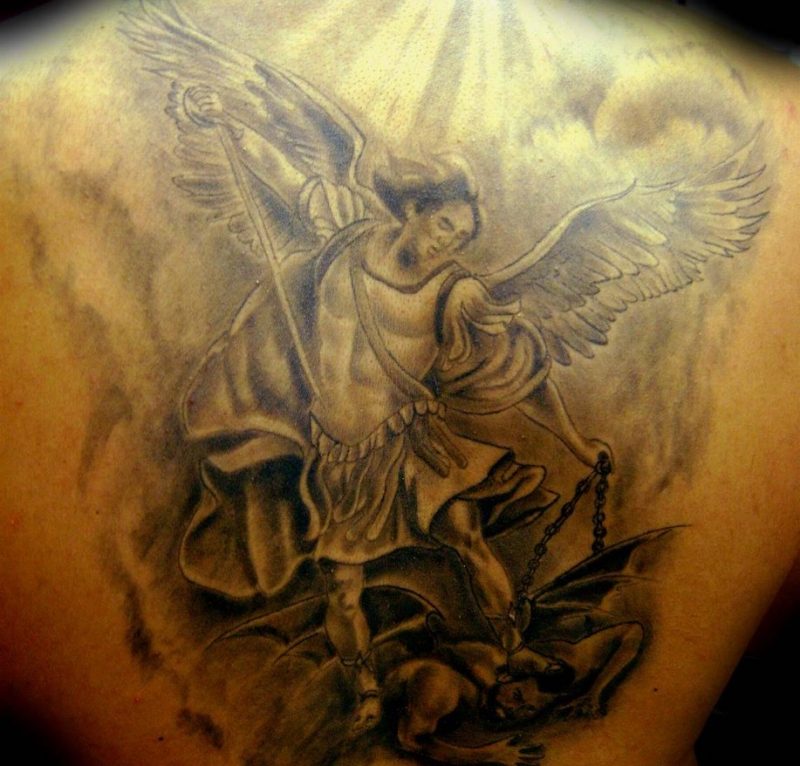 Angel tattoo Guardian Angel