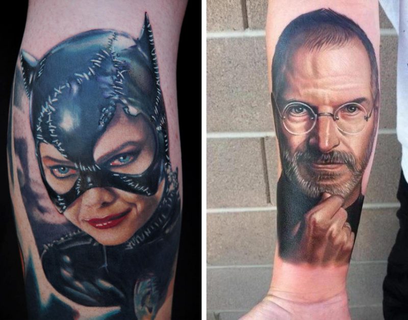 Cele mai bune imagini de tatuaje de Nikko Hurtado sunt portrete