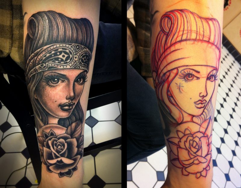 Tatuaggi di Dimitry Samohin