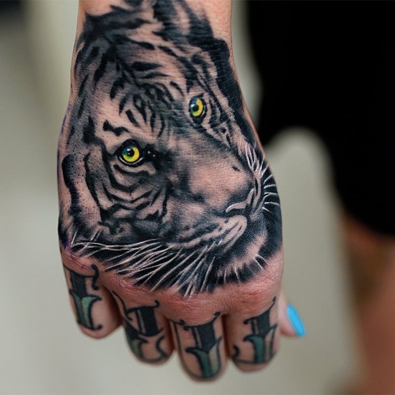 tato harimau ide tato tangan wanita tato pria