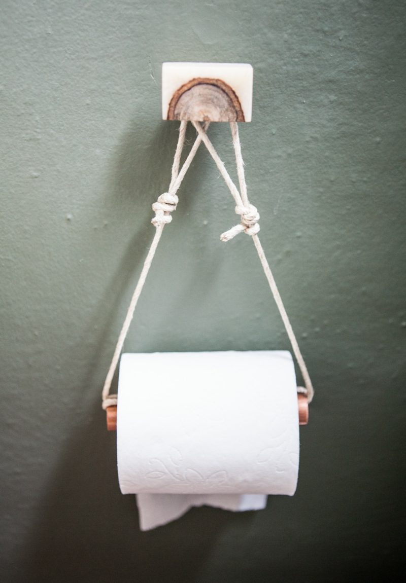 accesorii pentru toaletă suport pentru hârtie igienică din lemn