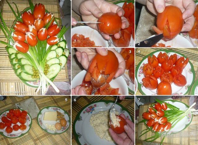 맛있는 토마토 - 꽃다발