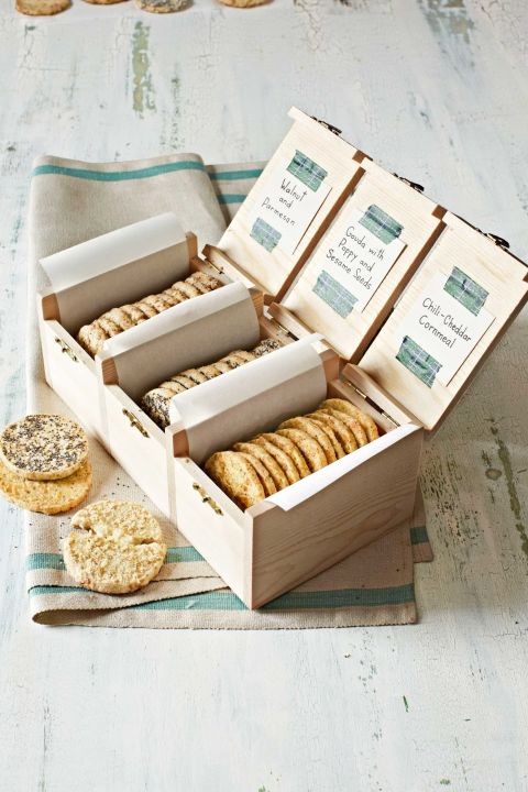 Cookies i en overdådig boks - En av 101 ideer til julegave til foreldre